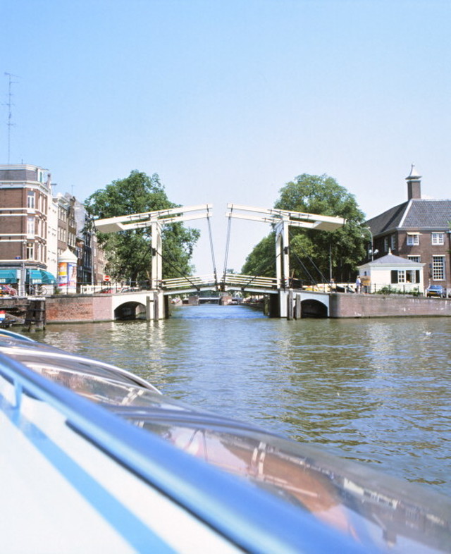 オランダ マヘレ の跳ね橋 Netherlands Magere Brug Amsterdam Yumemirutanuki