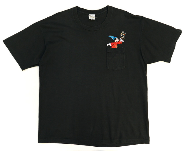 481 ミッキー ファンタジア Tシャツ ディズニーストア アメリカ製 Made In Usa 古着 ビッグサイズ サイズxxl Antique John アンティーク ジョン