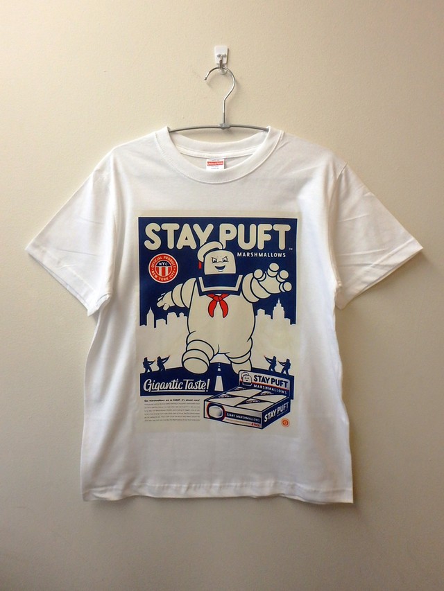 Tシャツ Stay Puft マシュマロマン ゴーストバスターズ 映画 Friendship