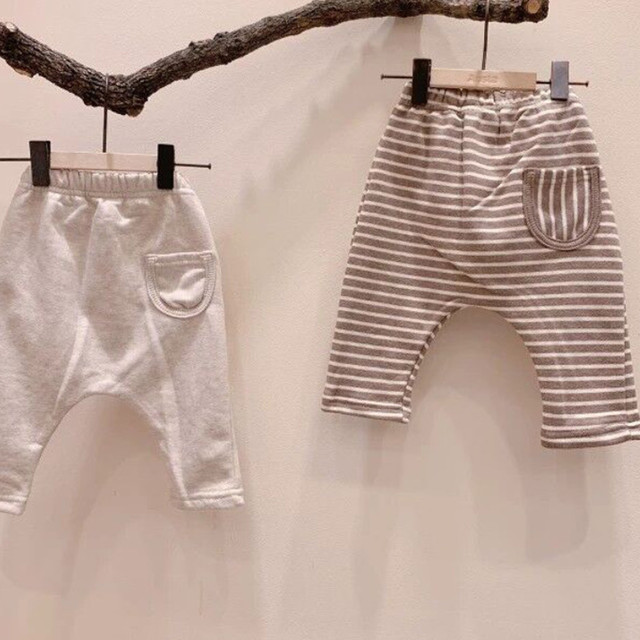 全2色 あったかボトムス 男の子 女の子 秋冬 あったか 裏起毛 冬 韓国子供服 シンプル ナチュラル お揃い 色違い ベビー キッズ 冬服 ポケット付き 韓国 Ss1 Berceau Select Shop ベルソー セレクトショップ キッズ 親子ペアetc