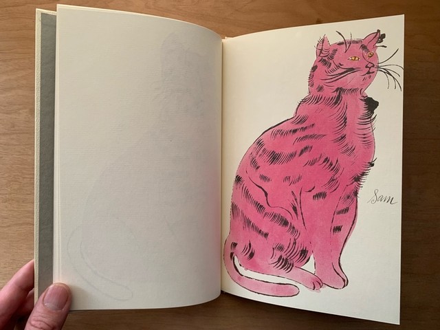 Andy Warhol アンディ ウォーホル 25 Cats Holy Cats 喫茶アオツキ