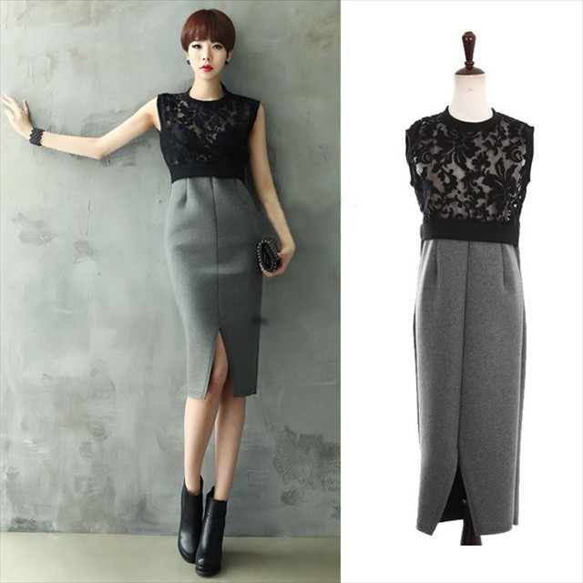 国内即納 即日配送 パーティードレス ミモレ タイト グレー ブラック トップス スカート セット フォーマル ミニドレス ノースリーブ カラードレス セレモニー セクシー 代 30代 イブニング お呼ばれ ショート ナイト 結婚式 ゲストドレス Aライン Laドレス タイト