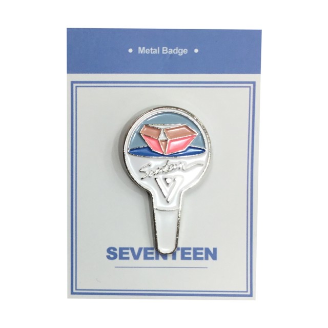 Seventeen ペンライト ピンバッジ キラキラ韓流商店