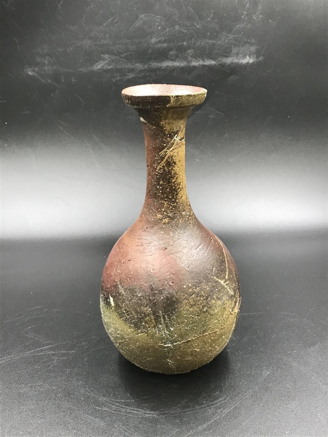 海上がり鶴首51 備前焼仏像 佐藤和久ベイスショップ