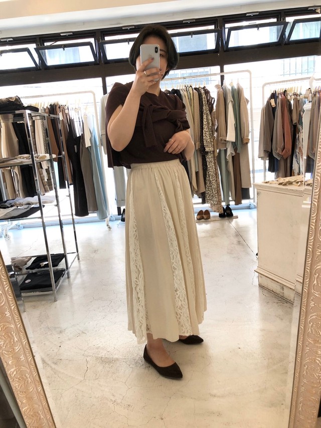 フェイクスウェード低ヒールパンプス Gloveeek