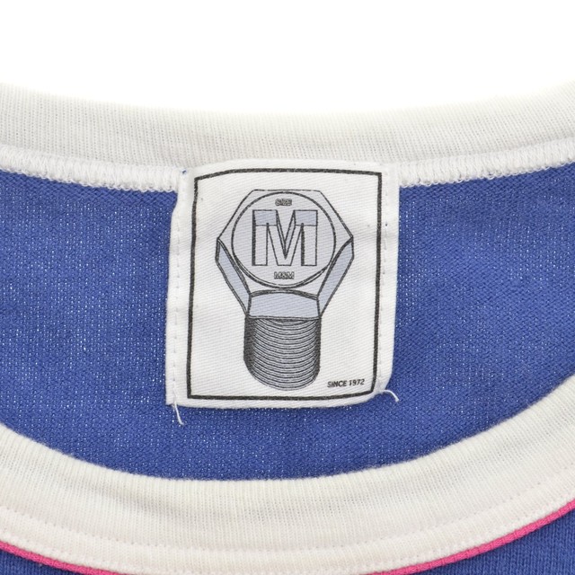 M M エムアンドエム ロゴ刺繍 長袖tシャツ Custom Performance カンフル京都裏寺店