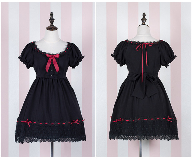 ロリータ ワンピース ドレス ミニ丈 Cosplolita