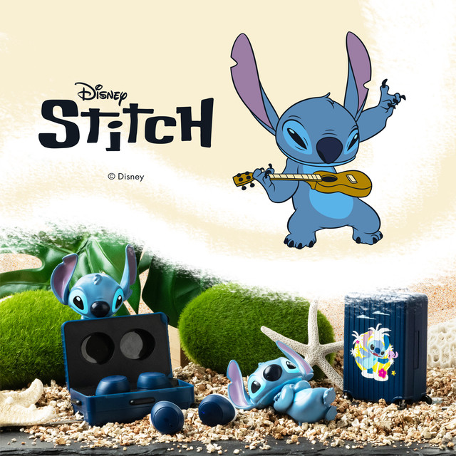 Infothink ワイヤレスイヤホン ノイズキャンセリング True Wireless Stereo Bluetooth Earbuds Earphone ディズニー Disney リロ スティッチ Lilo Stitch スーツケース Suitcase フィギュア Itws100 Stitch E Qualia イークオリア