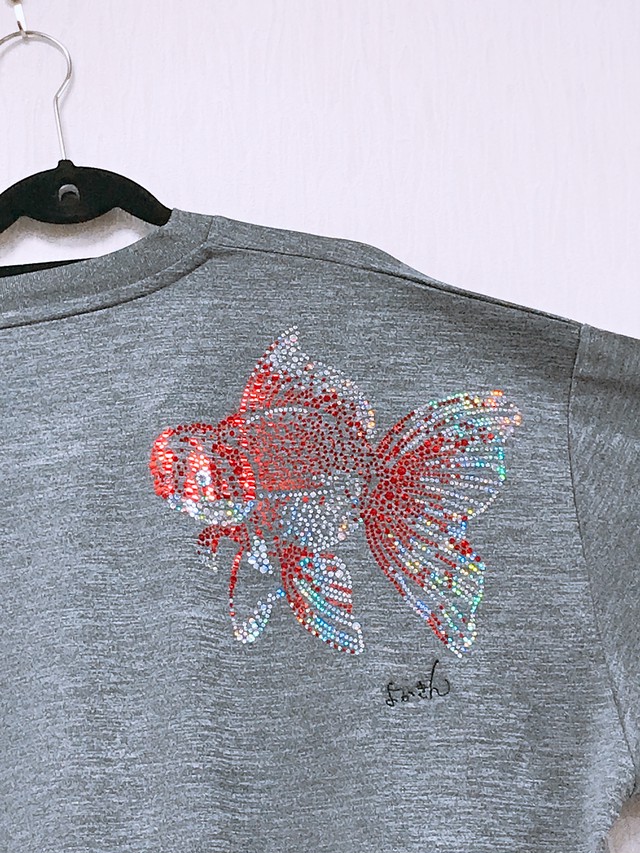 よかきんtシャツ 金魚柄 その2 有限会社 藤原ネーム店 よかきんtシャツ 金魚柄 その2 有限会社 藤原ネーム店