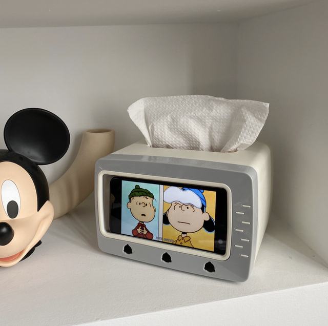 再入荷 レトロ テレビ型 ティッシュケース Wanderlust Club 海外 雑貨 文具 クリエーターグッズセレクトショップ