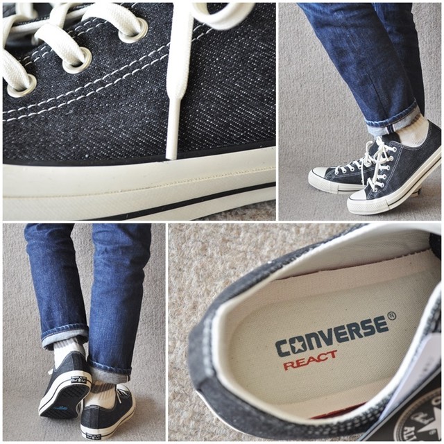 コンバース Converse オールスター Allstar 岡山デニム Allstar100 スニーカー メンズスニーカー Okayama Denim Bluelineshop