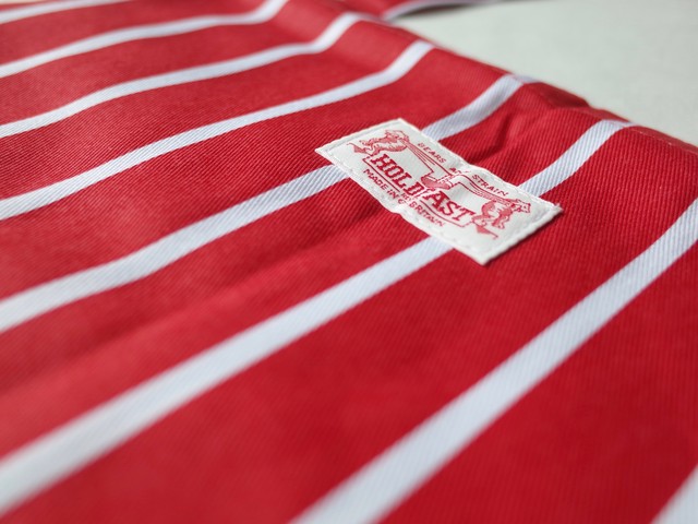 Holdfast Brick Lane ブッチャーエプロン レッドストライプ Brick Lane
