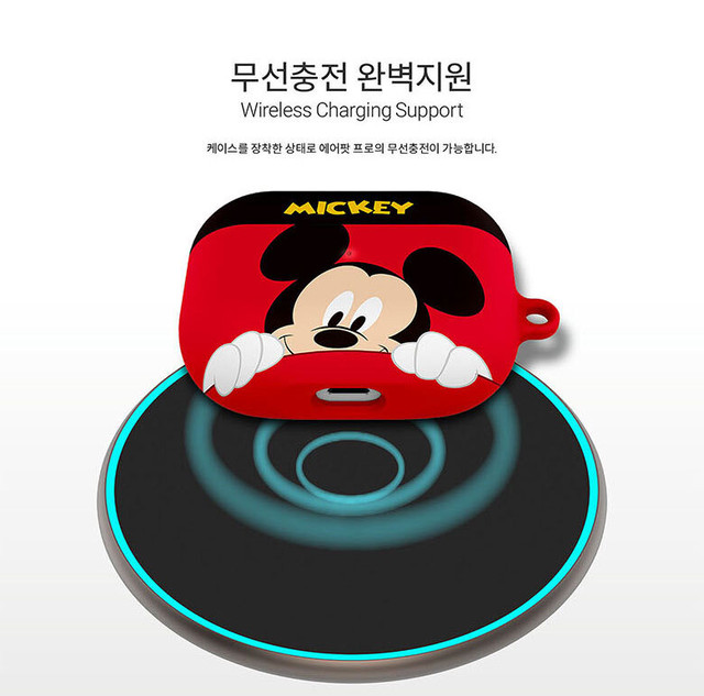 ディズニー Disney Airpodspro エアポッズプロ イヤホンケース Micky ミッキー ミニー プーさん ドナルド スティッチ イラスト Zoom Disney Airpodspro03 Hanholic Jp Iphoneケース スマホアクセサリー 輸入雑貨