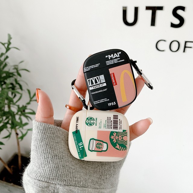 Airpods Pro Airpods ケース シリコン エアーポッズプロ エアポッズ 保護 カバー カラビナ付き Airpodsproケース Airpodsケース ワンピース 悪魔の実 かわいいairpodsケース Apple Watchバンド Iphoneケース New I