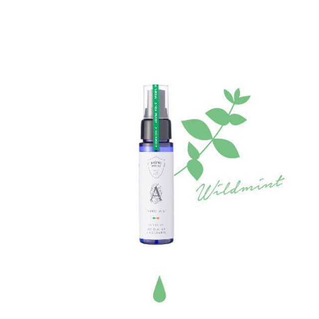 50ml】「マスクにも使える」アロマホリック ファブリックミスト (ワイルドミントの香り)/Fabric Mist