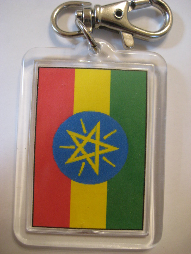 エチオピア 国旗 キーホルダー Genius Collections