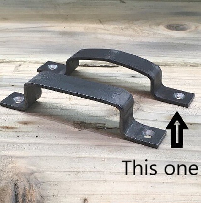 ハンドル 取手 ラウンドタイプ Cobaonline アイアン雑貨 オーダー家具 古材足場板販売