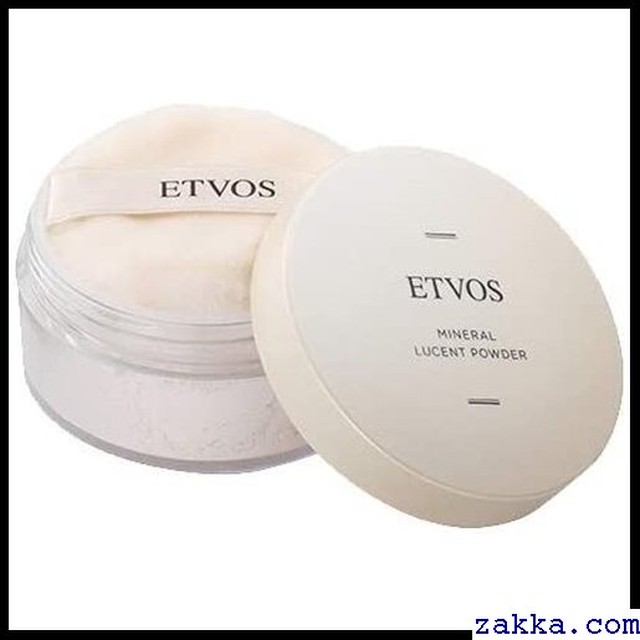 Etvos 皮脂吸収 防止 テカリ 化粧崩れ フェイスパウダー ルース 仕上げ セミマット パフ付 8g ミネラルルーセントパウダー エトヴォス 113 Kkk