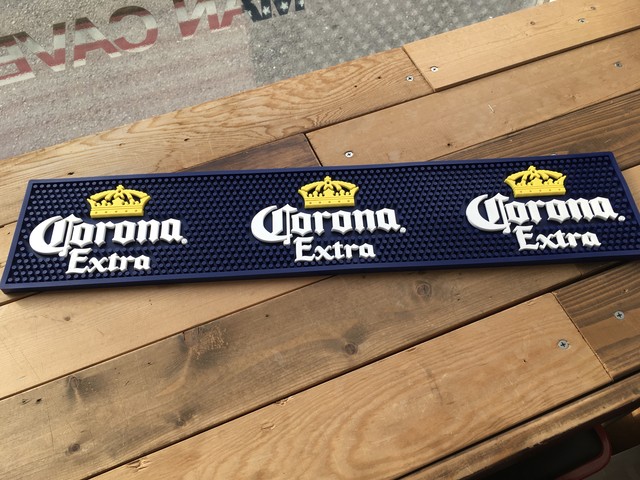 バーマット コロナビール コロナエクストラ 水切り ボトル置き グラス リキュール マンケーブストア Man Cave Store ガレージ アメリカン雑貨 ホットドッグ 美容室