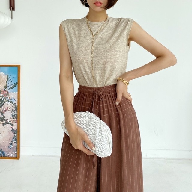 ガウチョパンツ ワイドパンツ Luluca 韓国トレンドファッションluluca ルルカ