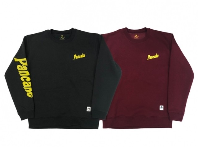 PNCK FLOCK PRINT CREW SWT. ( パンケーキ フロックプリント クルーネック スウェット ) / PANCAKE パンケーキ