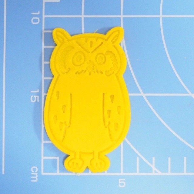 ウサギフクロウ 3dプリンター クッキー型 ヌイグルミ制作室ビアンカ ウサギフクロウ 3dプリンター クッキー型 ヌイグルミ制作室ビアンカ