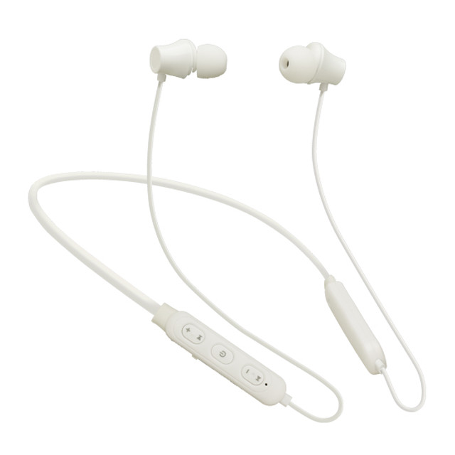 いい音 ネックバンド付ワイヤレスイヤホン Ta Bt2 Wh たのしいかいしゃwebショップ
