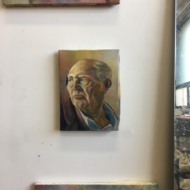 油絵 人物画 Bibinmba