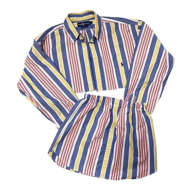 【Rework】Vintage Rework Ralph Lauren Set Up