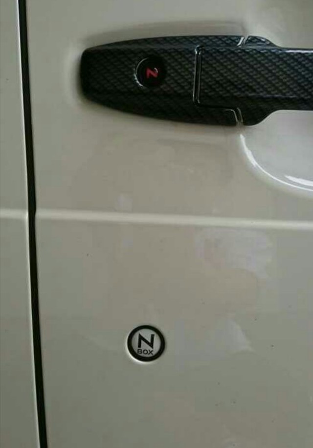 Honda Nbox None N S660 Jf1 2 Jf3 4 新型nbox対応 鍵穴隠し キーホールカバー パンダ factory