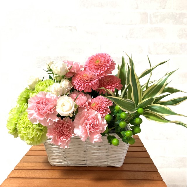 アレンジメント ガーベラピンク 花工房rin