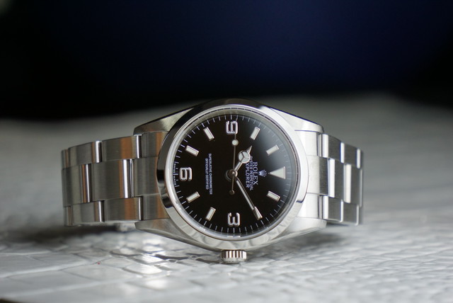 ロレックス ｒｏｌｅｘ エクスプローラー1 V番 黒文字盤 箱あり 6796 Watch Factory Vizio