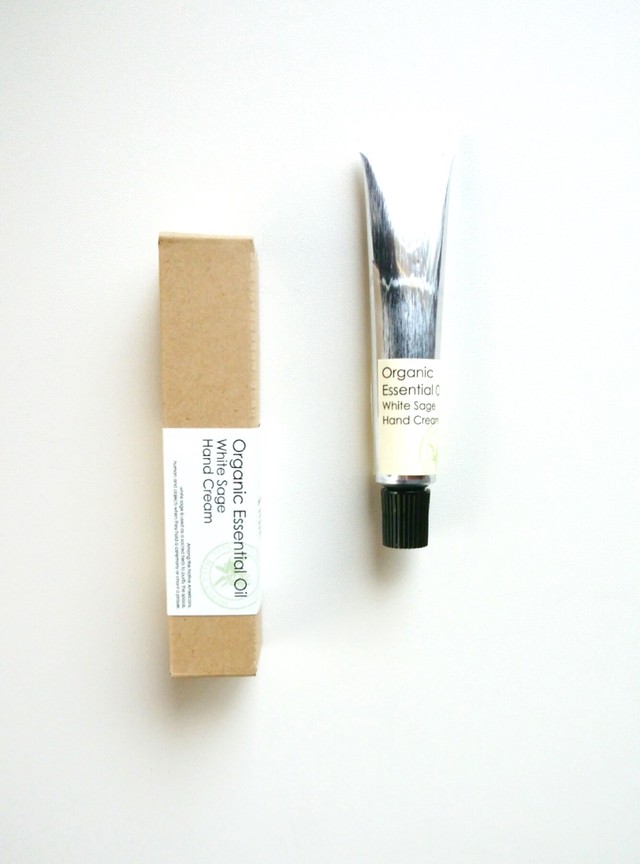 オーガニックハンドクリーム 'ホワイトセージ’/Organic Hand Cream 'white sage'
