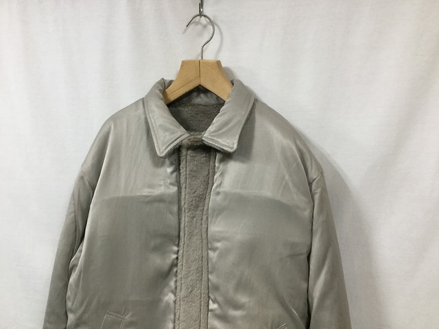 Whowhat Reversible Boa Blouson Beige Lapel Online Store