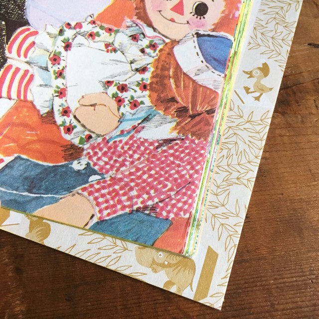 ヴィンテージ 洋書 絵本 Raggedy Ann And Andy ラガディ アンlittle Golden Book E Vintage ヴィンテージ 洋書 雑貨のお店