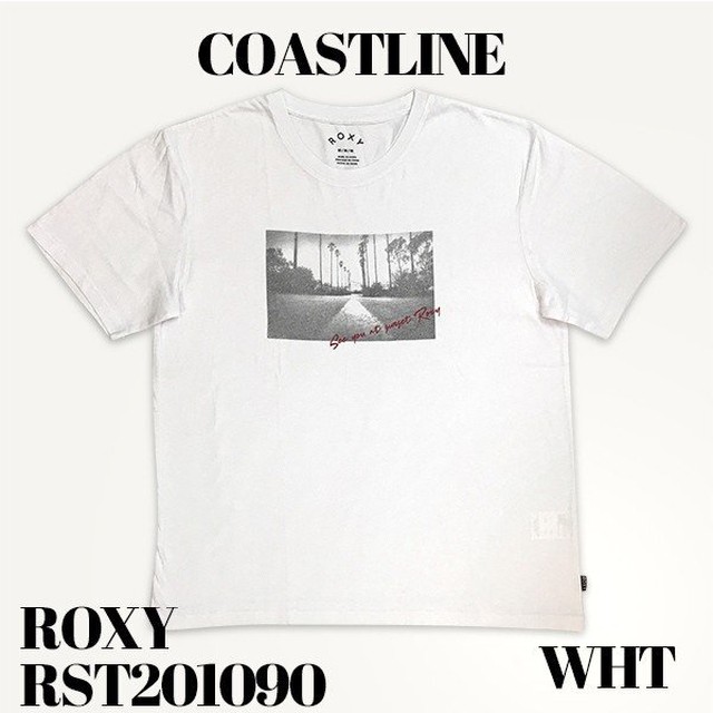 Rst1090 ロキシー 半袖 Tシャツ レディース 旅行 プレゼント 人気ブランド Coastline Roxy Beachdays Okinawa