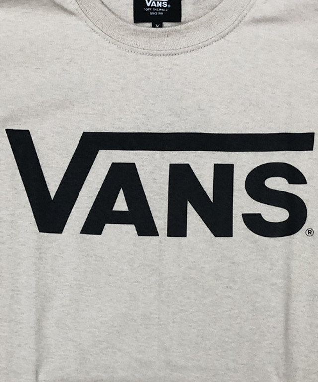 Vans バンズ クラシックロゴ Tシャツ Beige ベージュ Vans Mt01a Rinc