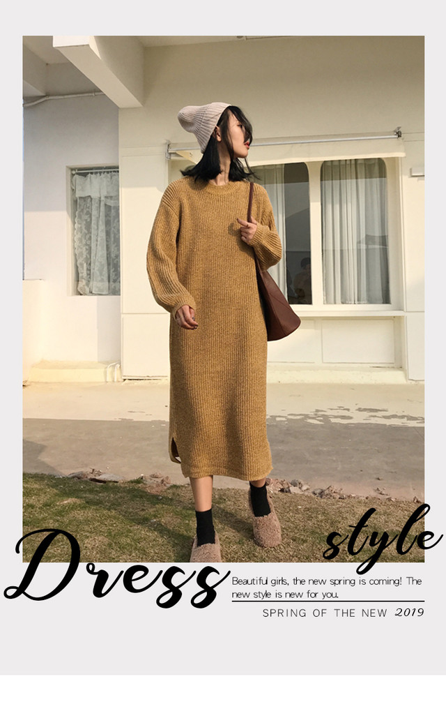 マタニティ ワンピース 秋 冬 ちくちくしない ニット フェミニン マタニティーワンピース専門店 Ninpuku