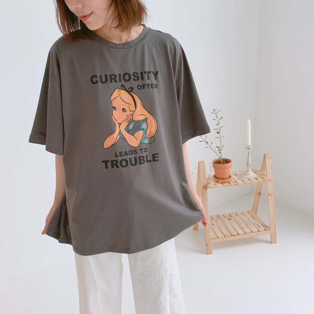 167 2 Tops Mama 即納 Tシャツ アリス ディズニー ママ 親子コーデ リンクコーデ 兄弟 姉妹 お揃い ペア 半袖 夏 キャラクター トップス シンプル プチプラ ベビー服 キッズ服 ベビー キッズ 子供服 韓国子供服 Haru Holic ハルホリック Haru Holic