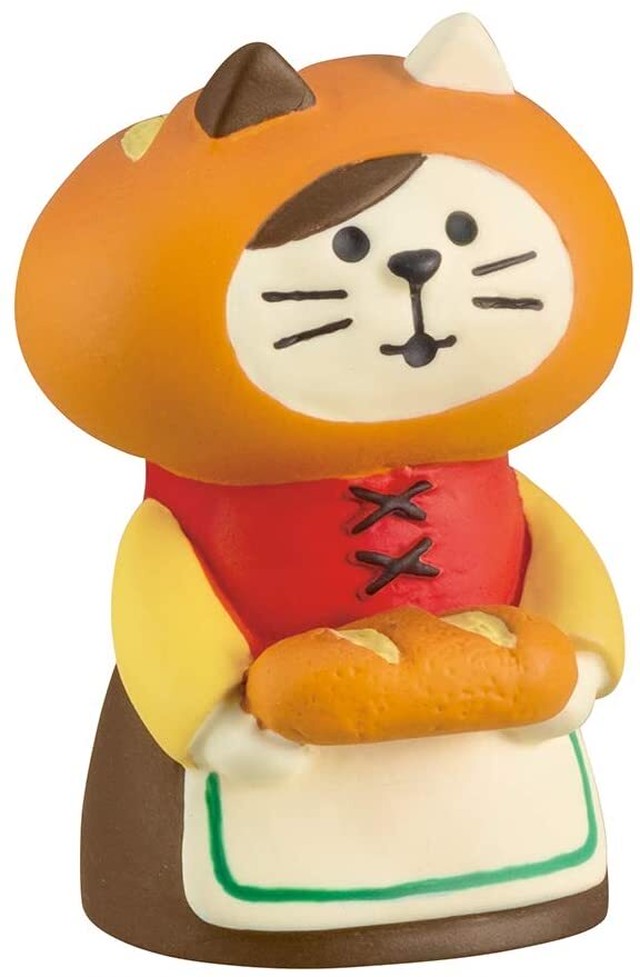 レターパック対応 デコレ コンコンブル Concombre 焼きたて パンマルシェ ねこずきん パン パン好きにゃんこ ねこのもり ねこのもり オンラインショップ