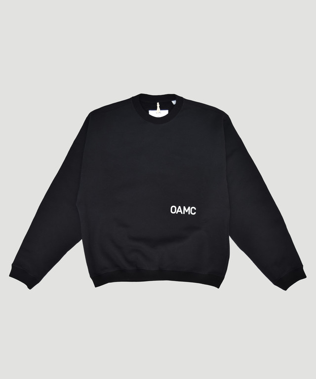 OAMC□SPLATTER CREWNECK スウェット bk ペイント Mの+colabcard.com.br