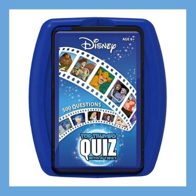 ディズニー クイズ カードゲーム トップトランプ Top Trumps Disney Quiz Card Game 海外アニメと映画のボードゲームショップ カクテルトイズ Cocktail Toys