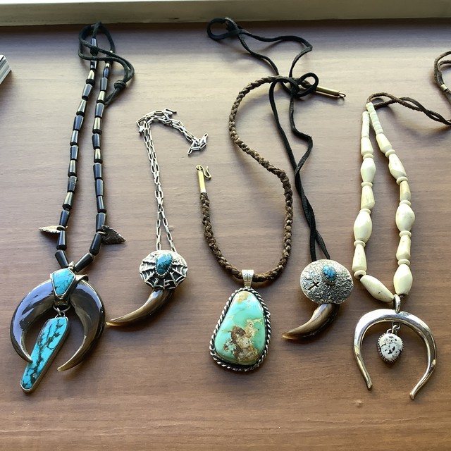 Wheelworks ホイールワークス ベアクロー ネックレス Bear Claw Necklace Kingman Turquoise Brown Bear インディアンジュエリー ネイティブアメリカン Firstorderjewelry ファーストオーダージュエリー 代官山 セレクトショップ シルバージュエリー 革製品