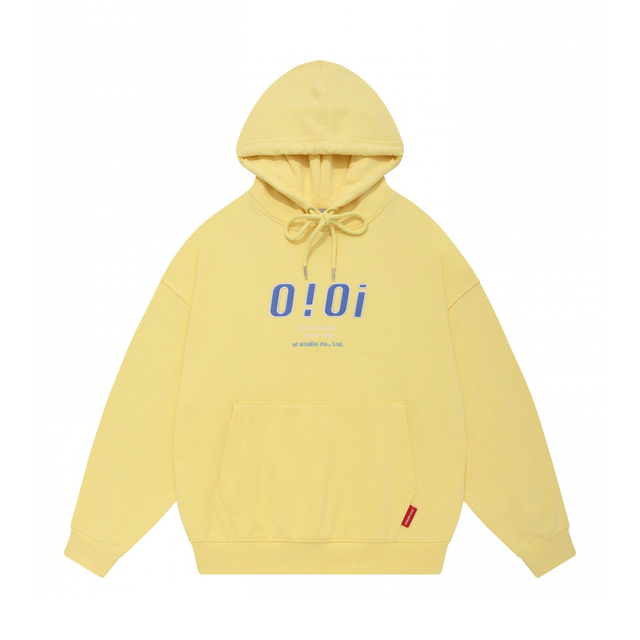 5252 By Oioi Signature Hoodie Lemon Purple 正規品 韓国 ブランド パーカー T シャツ Bonz 韓国 ブランド 正規品のみ