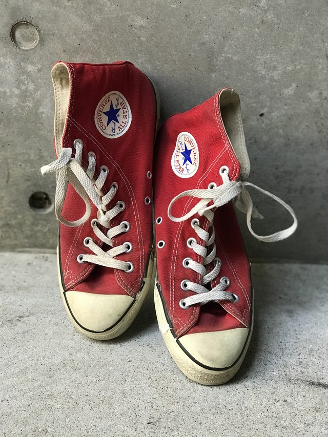 Vintage アメリカ製 コンバース オールスター Push Me Harder