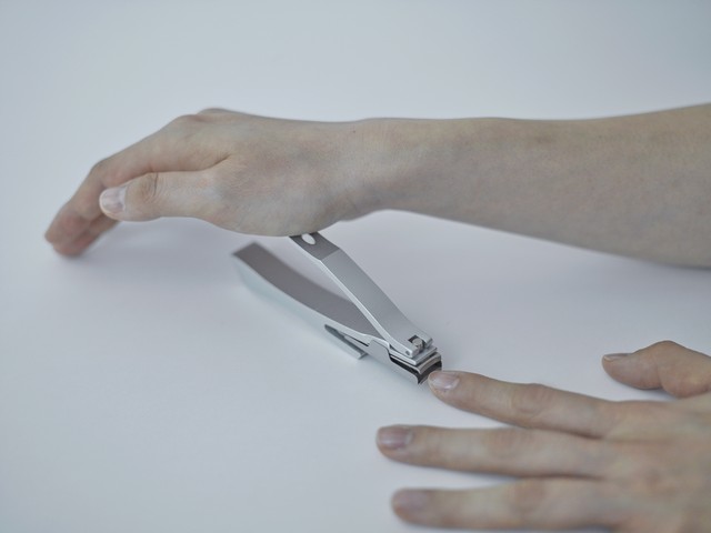 ネイルクリッパーgriff ガラス製爪ヤスリ付 ヨシタ手工業デザイン室