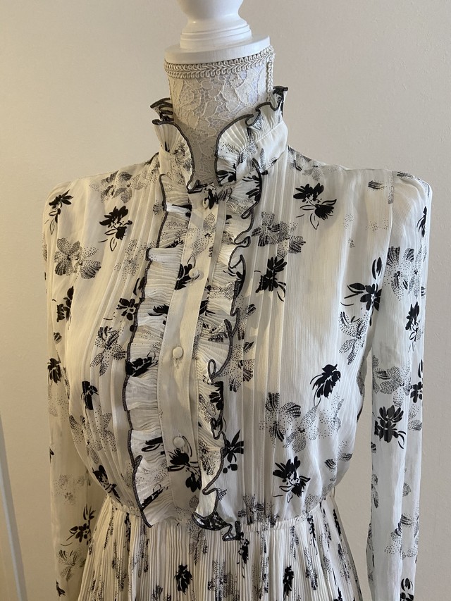 ヴィンテージ 70s ゴージャス レトロワンピース L Armoire De Mamie