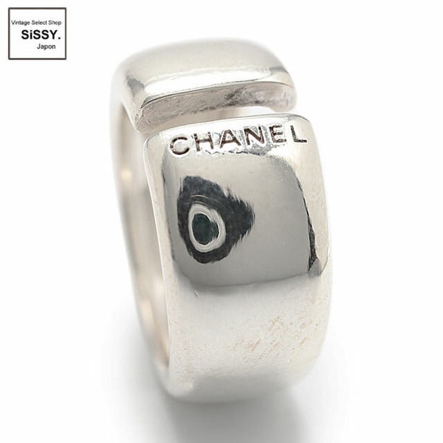 シャネル ロゴ リング 指輪 Sv925 シルバー 約13号 Chanel Chanelアクセサリー専門店