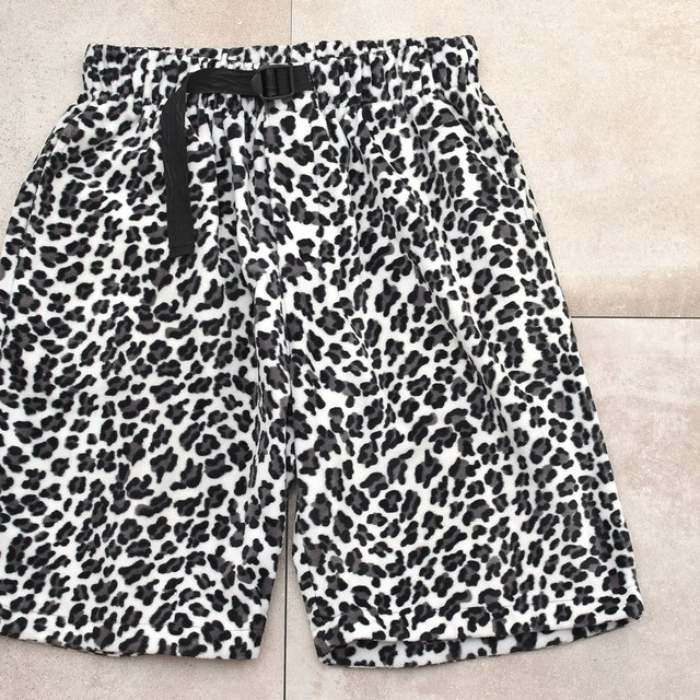 White Leopard pattern fake fur shirts