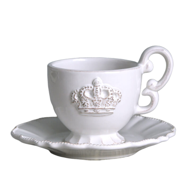 Crown Cup Saucer クラウン カップ アンド ソーサー Bonne Chance